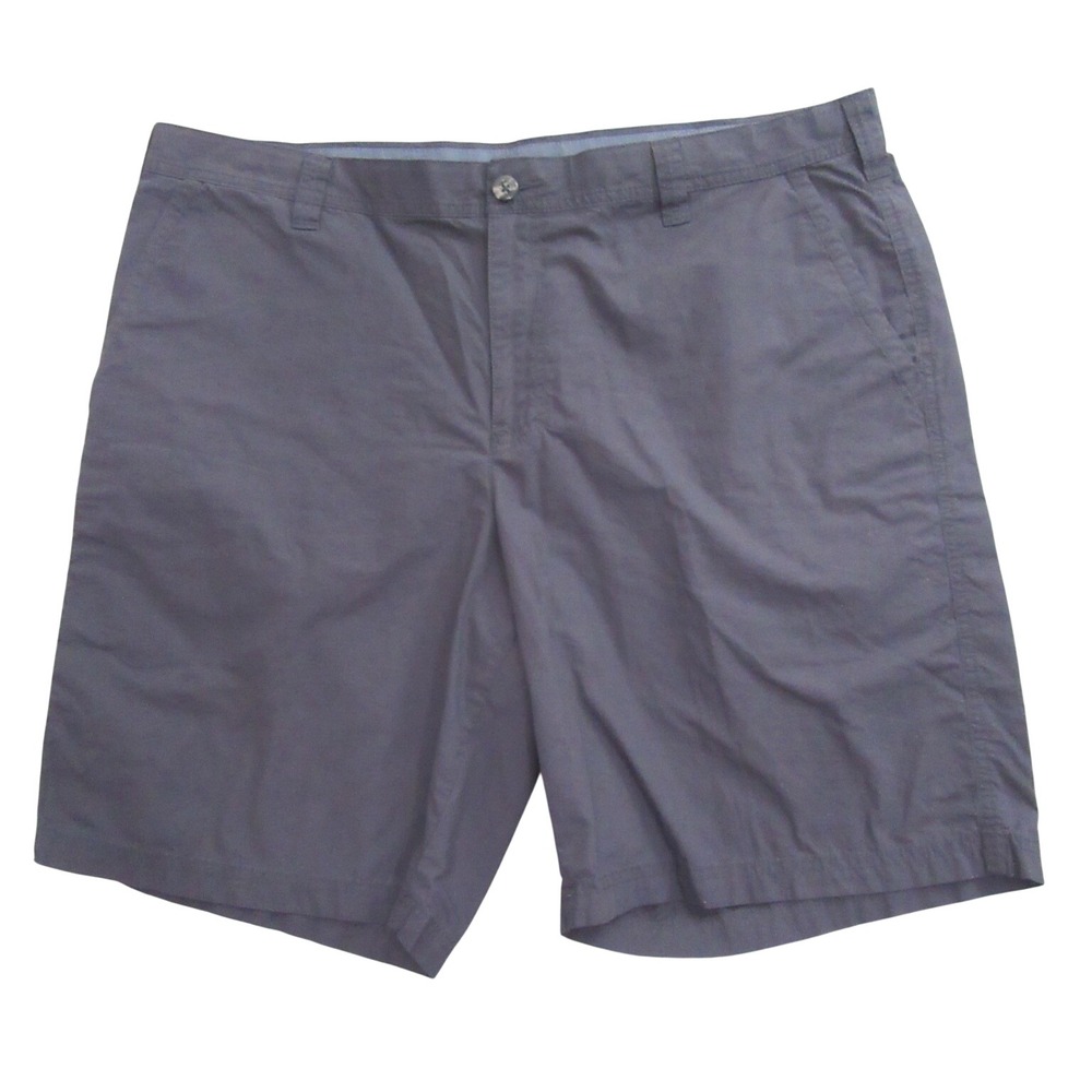 Columbia Shorts Mens 40 Blue Gray Casual Flat Front‎ Lightweight Outdoor